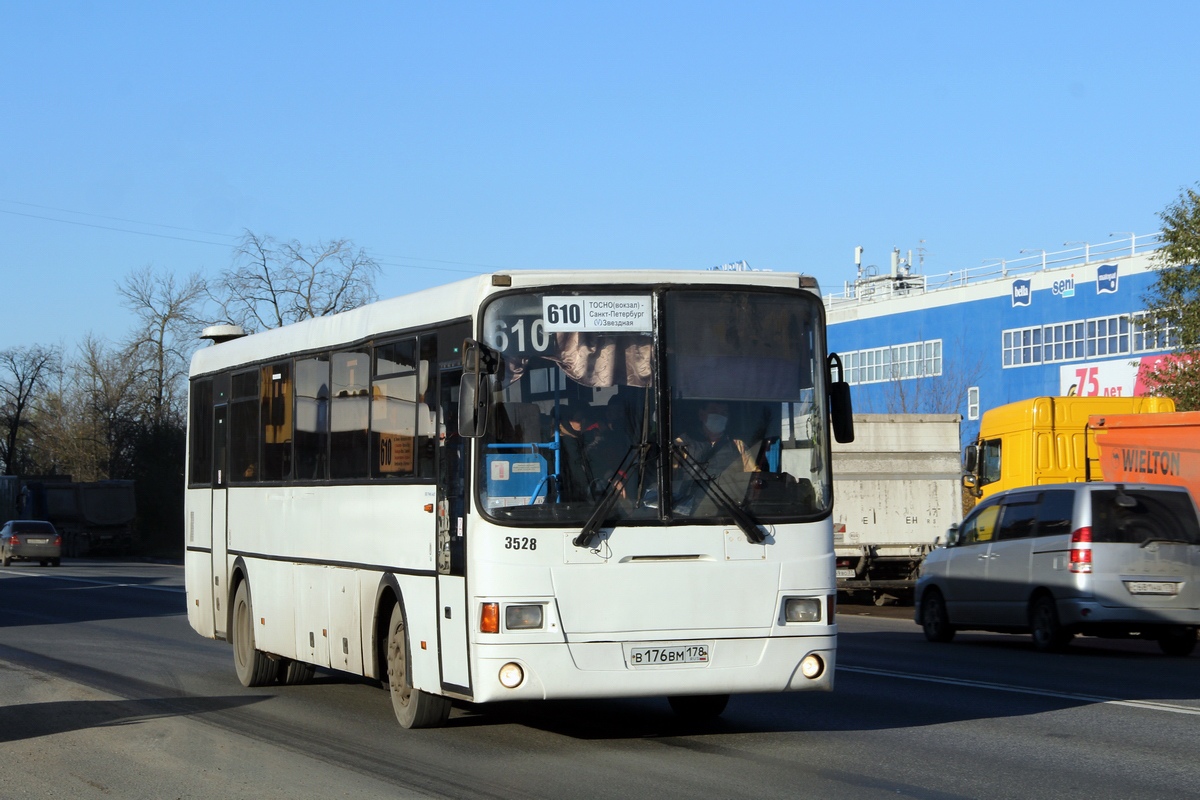 Ленинградская область, ЛиАЗ-5256.58 № 3528