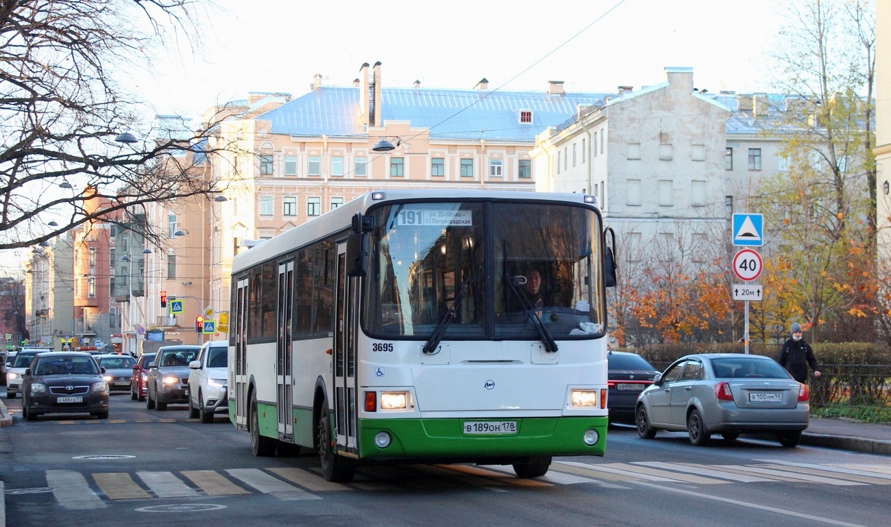 Санкт-Петербург, ЛиАЗ-5293.60 № 3695