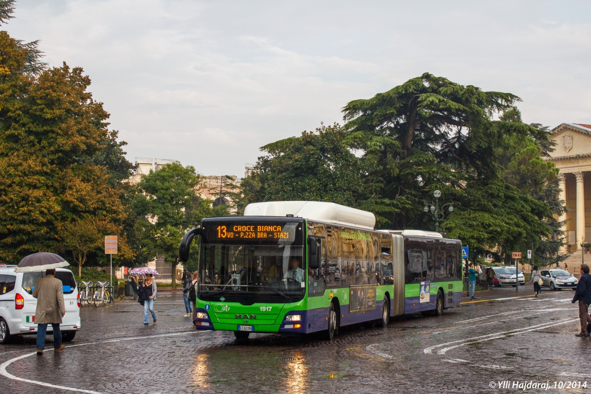 Италия, MAN A40 Lion's City GL NG313 CNG № 1917