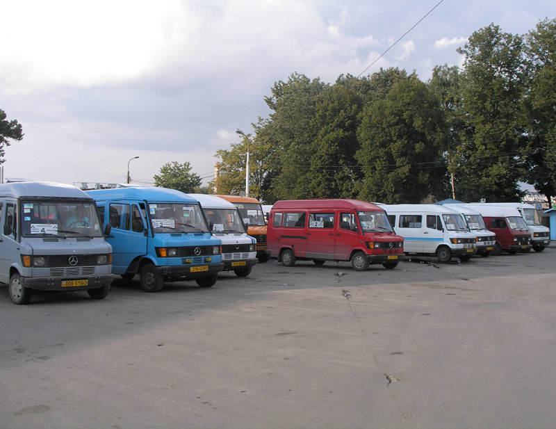 Volinskaya region, Mercedes-Benz T1 208D Nr. 008-51 ВО; Volinskaya region — Stations