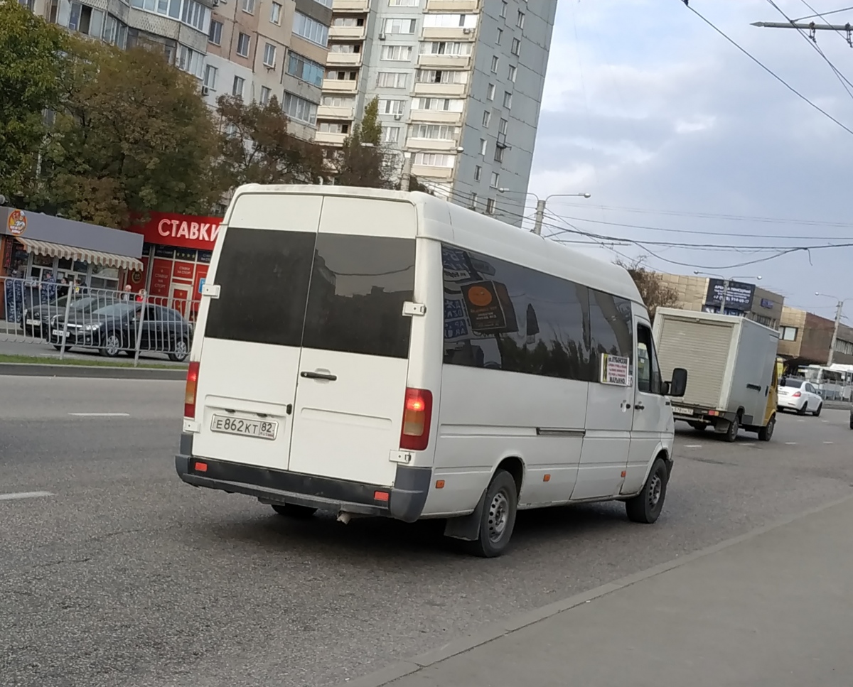 Республика Крым, Volkswagen LT35 № Е 862 КТ 82 — Фото — Автобусный транспорт