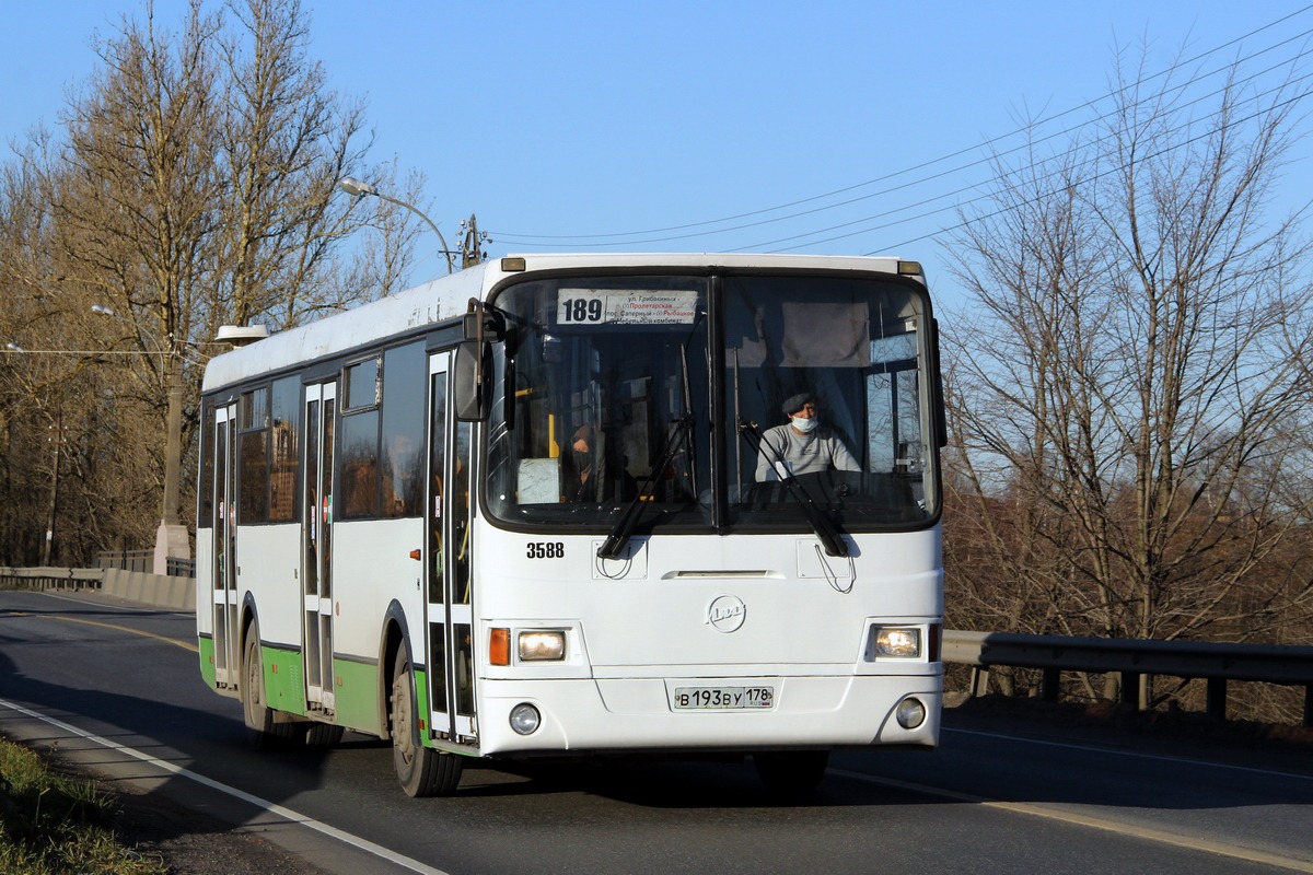 Санкт-Петербург, ЛиАЗ-5293.53 № 3588