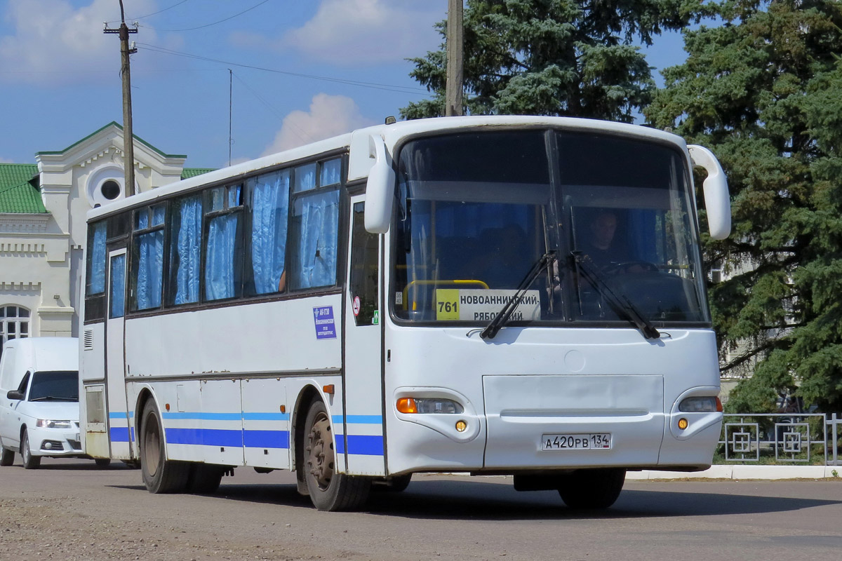 Волгоградская область, КАвЗ-4238-02 № А 420 РВ 134 — Фото — Автобусный  транспорт