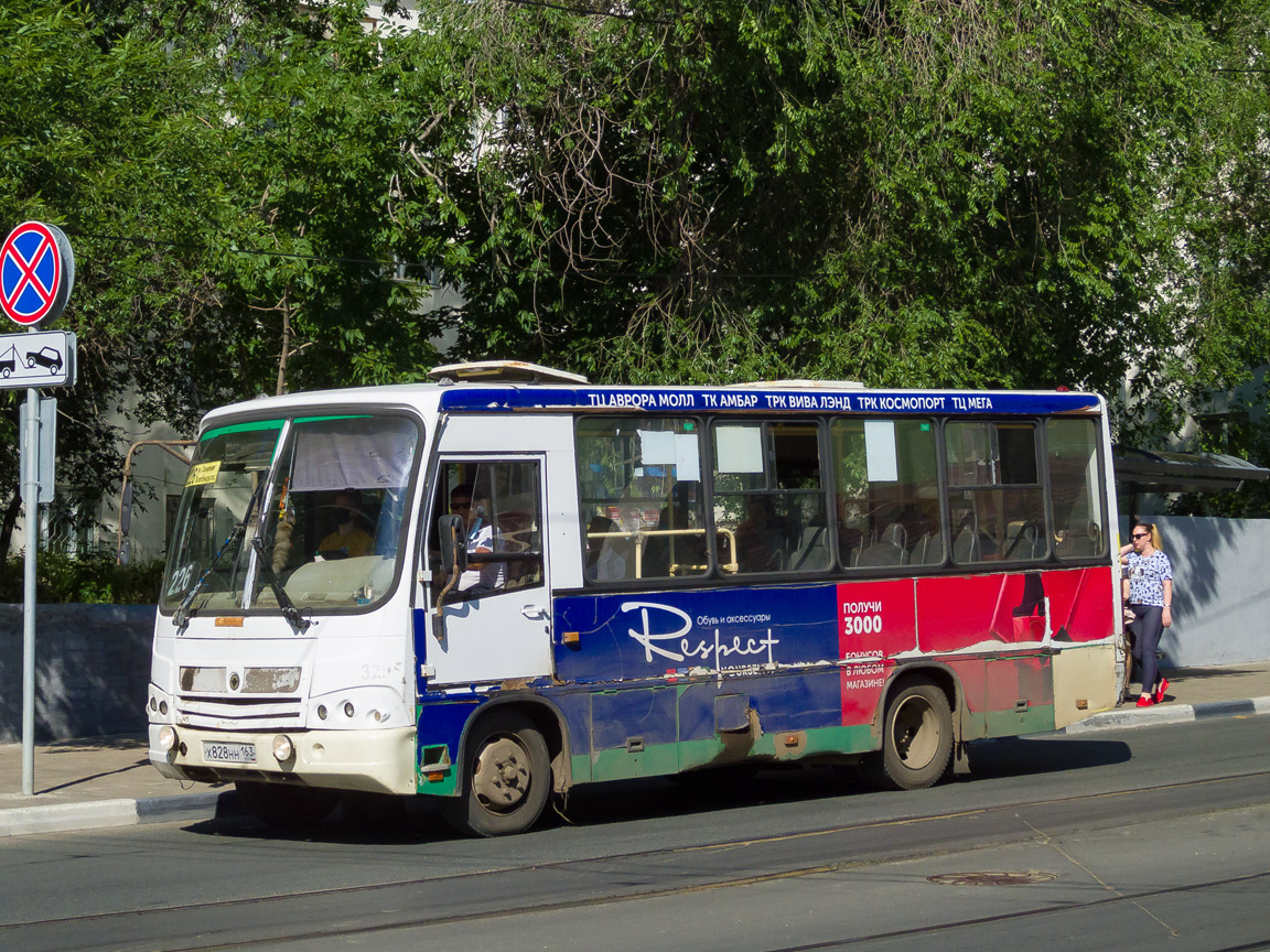 Самарская область, ПАЗ-320402-03 № Х 828 НН 163