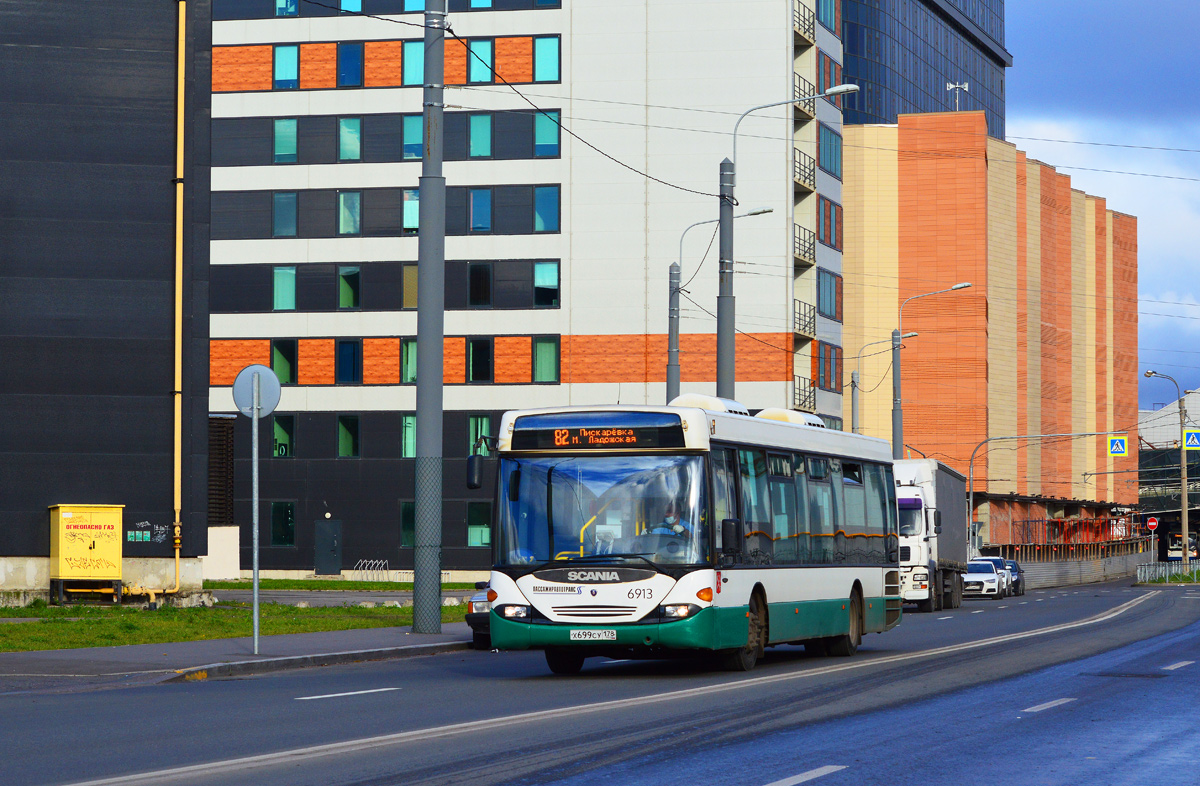 Санкт-Петербург, Scania OmniLink I (Скания-Питер) № 6913