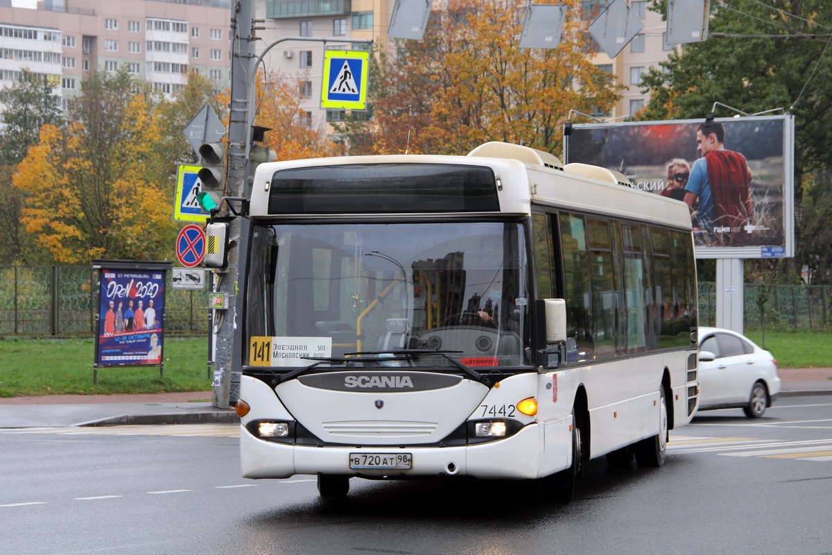 Санкт-Петербург, Scania OmniLink I (Скания-Питер) № 7442