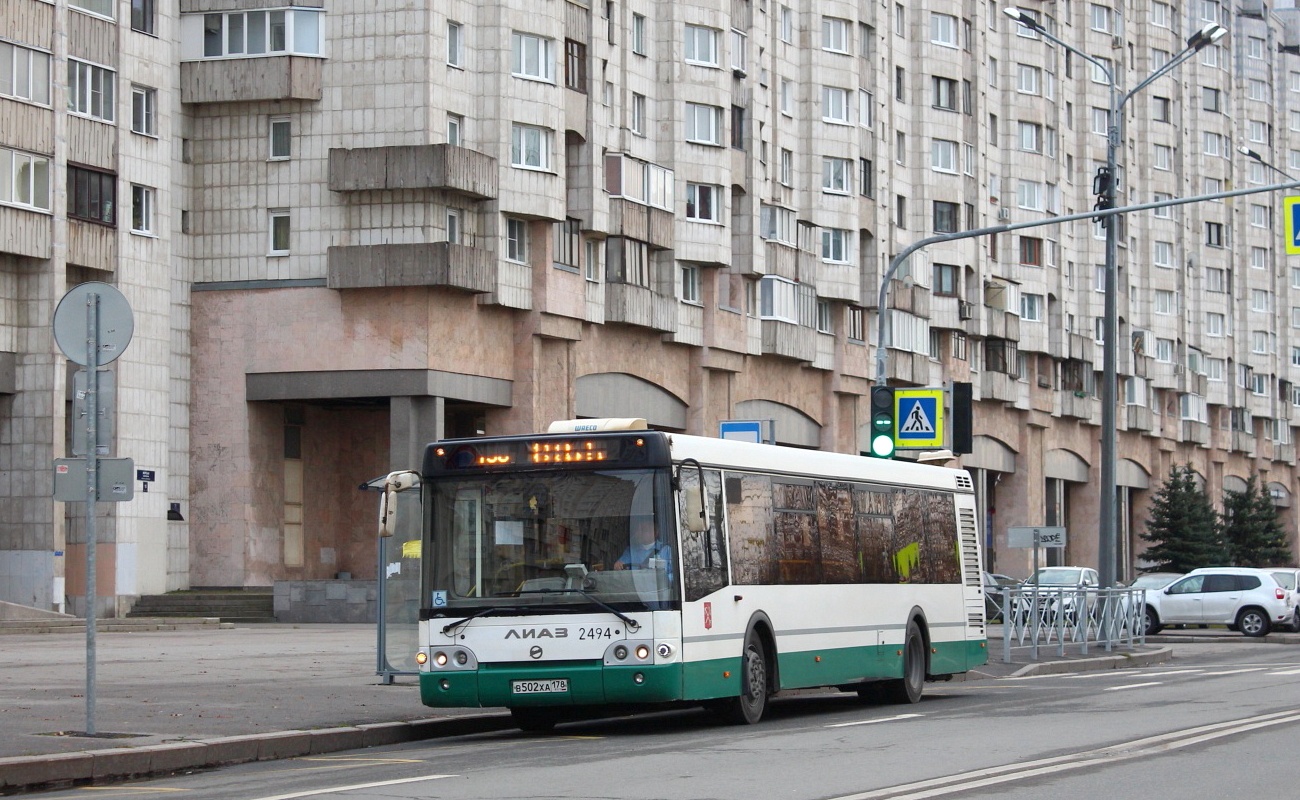 Санкт-Петербург, ЛиАЗ-5292.60 № 2494