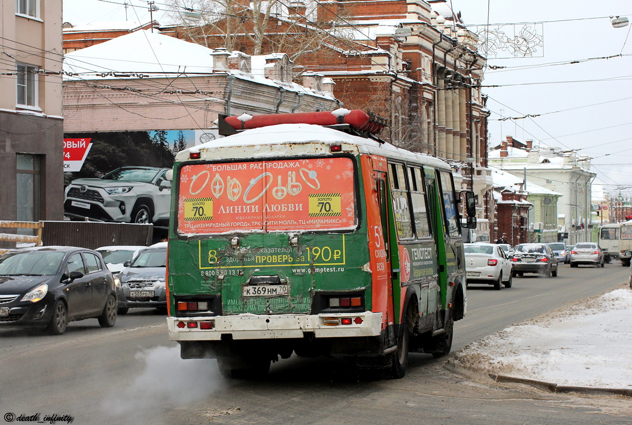 Томская область, ПАЗ-32054 № К 369 НМ 70