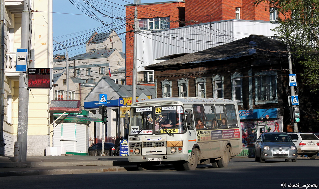 Томская область, ПАЗ-32054 № Е 498 ХА 70