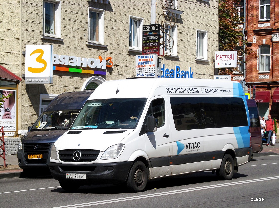 Могилёвская область, Mercedes-Benz Sprinter № АІ 9331-6 — Фото — Автобусный  транспорт