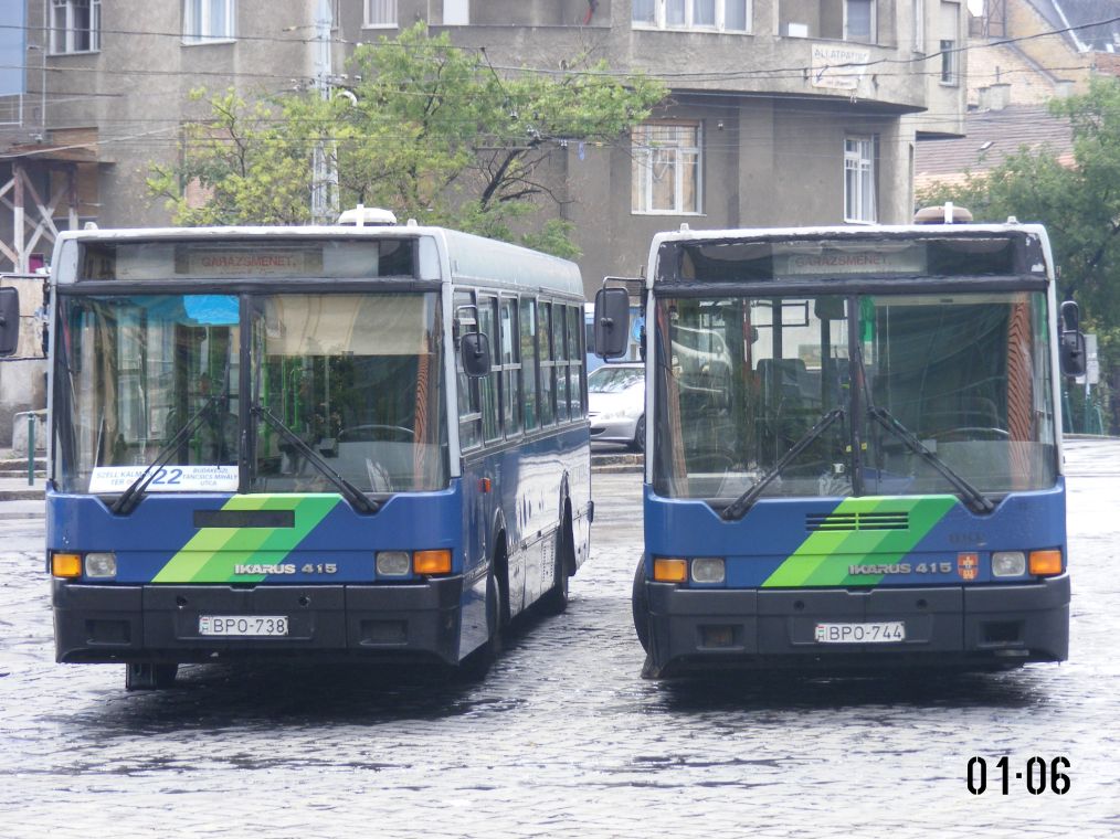 Венгрия, Ikarus 415.14 № 07-38; Венгрия, Ikarus 415.14 № 07-44