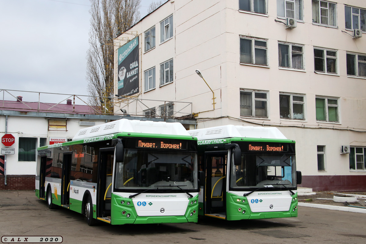 Voronezh region, LiAZ-5292.67 (CNG) # К 809 ЕЕ 136; Voronezh region — New buses