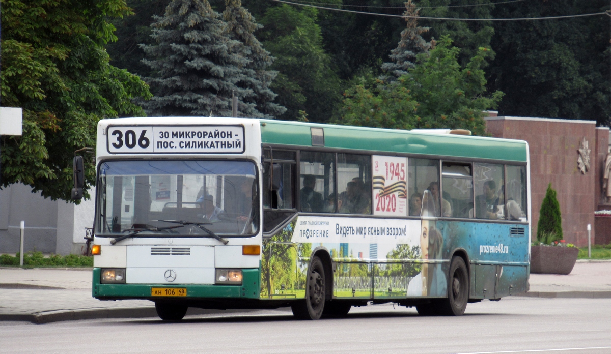 Липецкая область, Mercedes-Benz O405N № АН 106 48