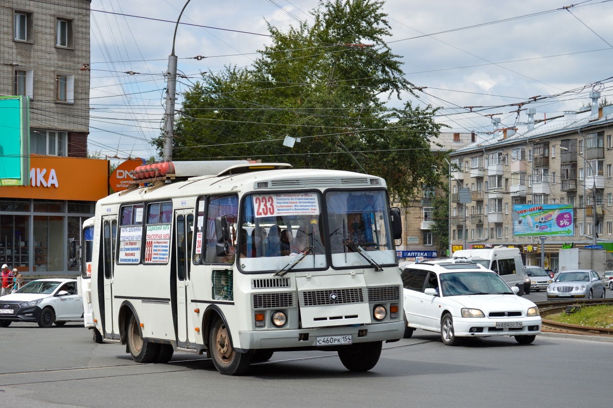 Новосибирская область, ПАЗ-32054 № С 460 РК 154