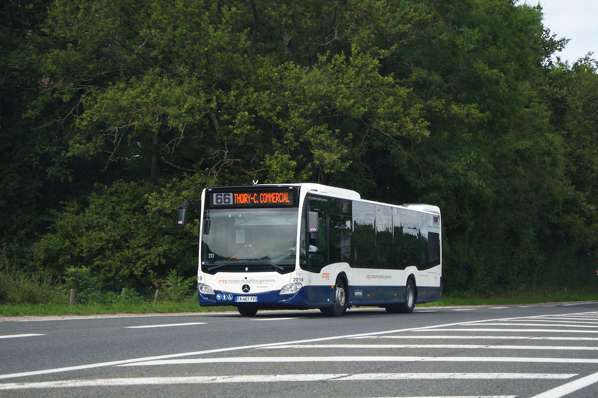 Франция, Mercedes-Benz Citaro C2 № 2019