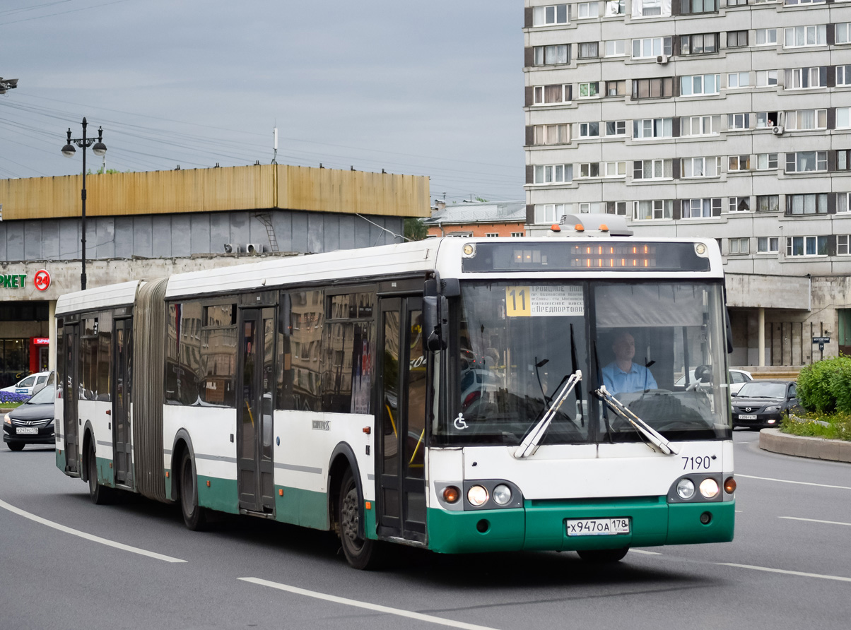 Санкт-Петербург, ЛиАЗ-6213.20 № 7190