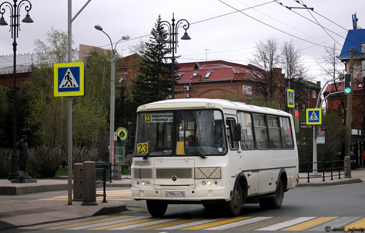 Томская область, ПАЗ-32054 № Е 794 СУ 70