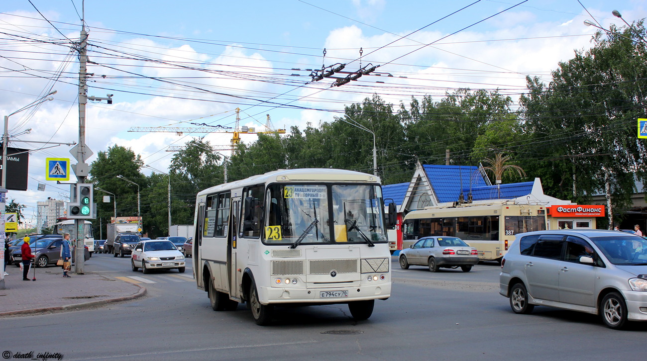 Томская область, ПАЗ-32054 № Е 794 СУ 70