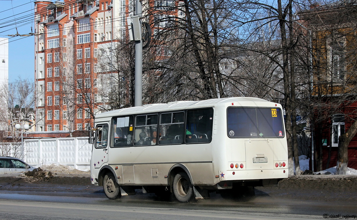 Томская область, ПАЗ-32054 № С 728 НН 70