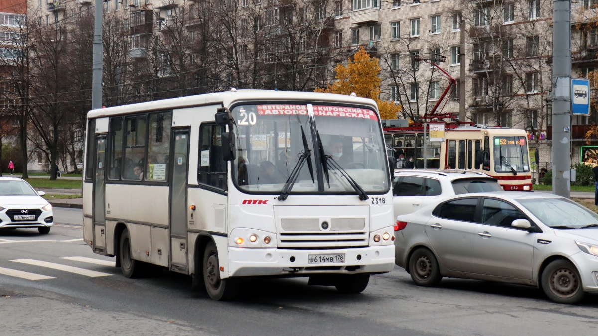 Санкт-Петербург, ПАЗ-320402-05 № n318