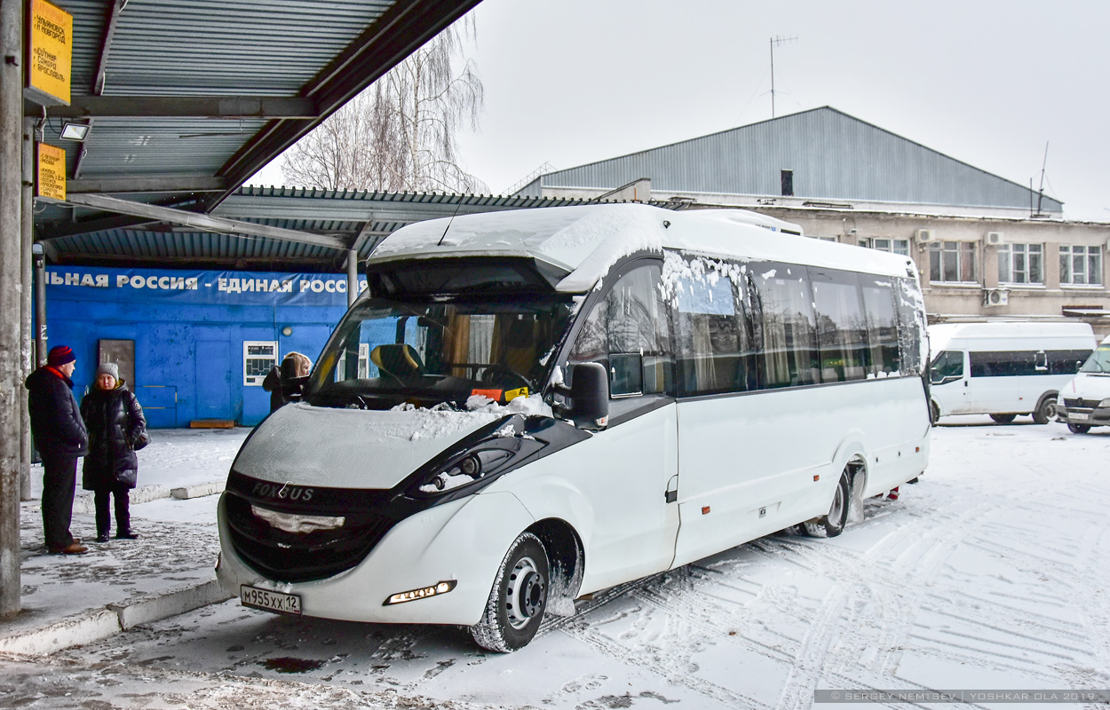 Марий Эл, FoxBus 62412-01 № М 955 ХХ 12 — Фото — Автобусный транспорт