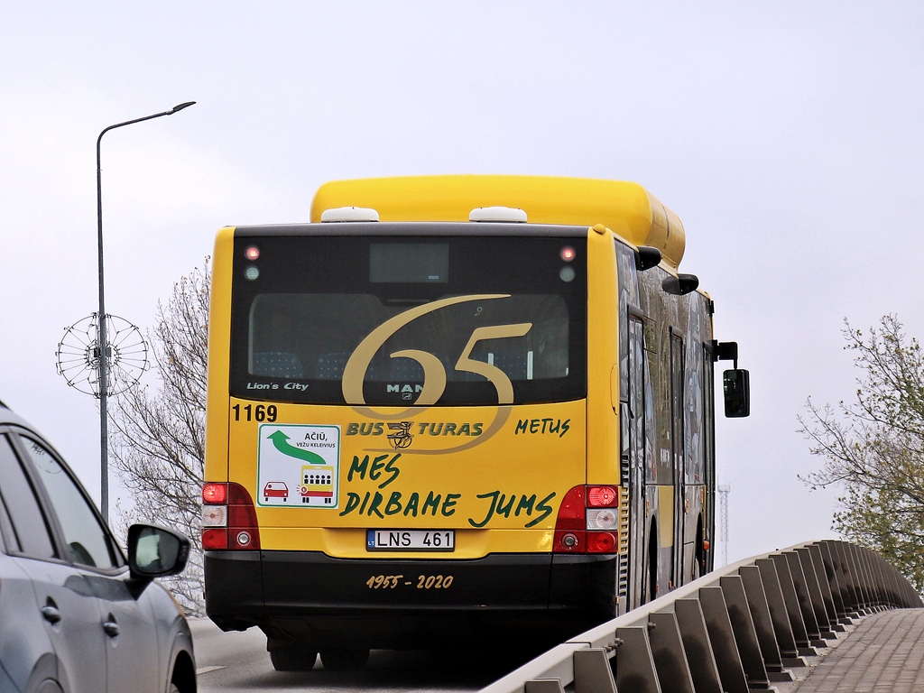 Литва, MAN A21 Lion's City NL243 CNG № 1169