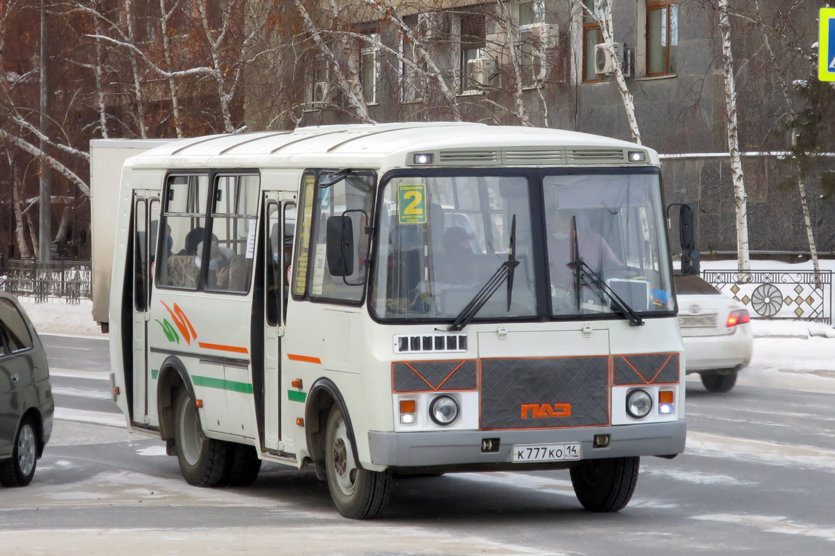 Саха (Якутия), ПАЗ-32054 № К 777 КО 14