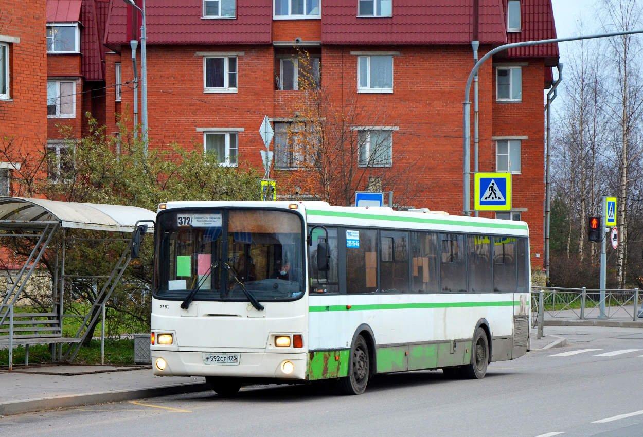 Санкт-Петербург, ЛиАЗ-5293.60 № 3781