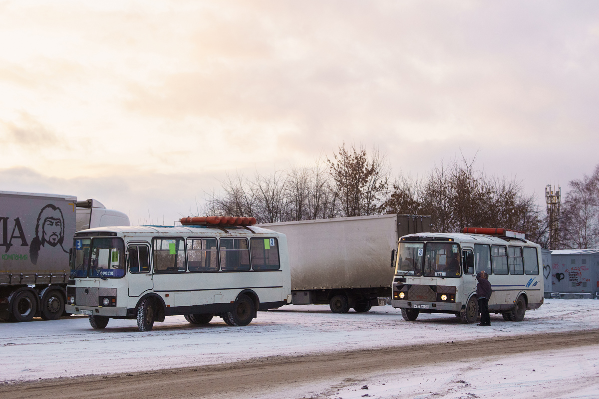 Томская область, ПАЗ-32054 № Е 380 ТТ 70; Томская область, ПАЗ-32054 № К 379 МТ 70