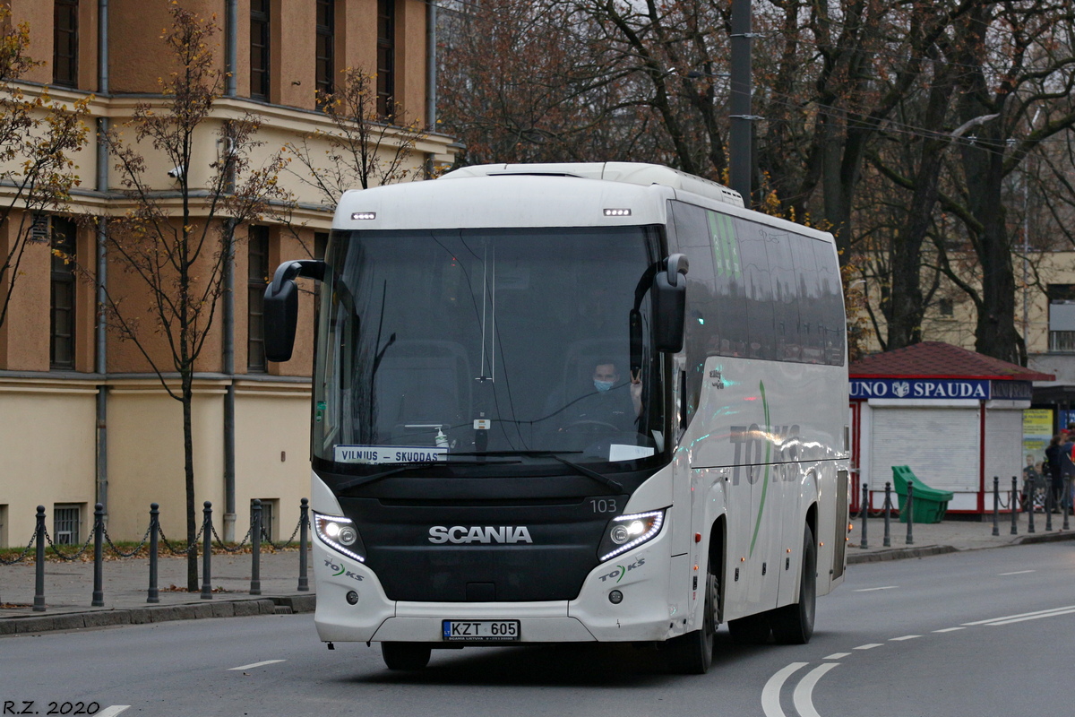 Litva, Scania Touring HD č. 103