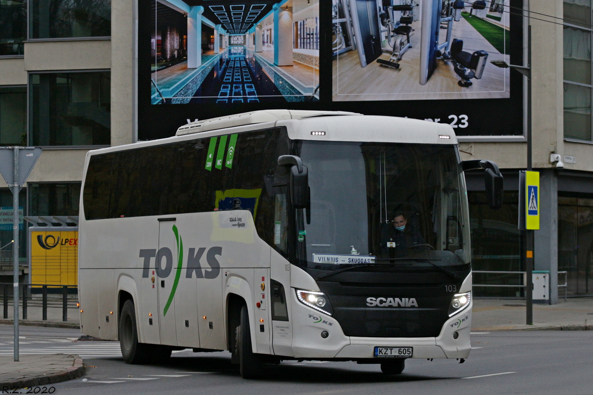 Литва, Scania Touring HD № 103