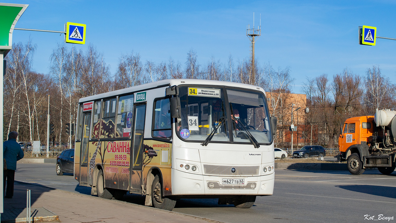 Рязанская область, ПАЗ-320402-05 "Вектор" № М 627 ТВ 62