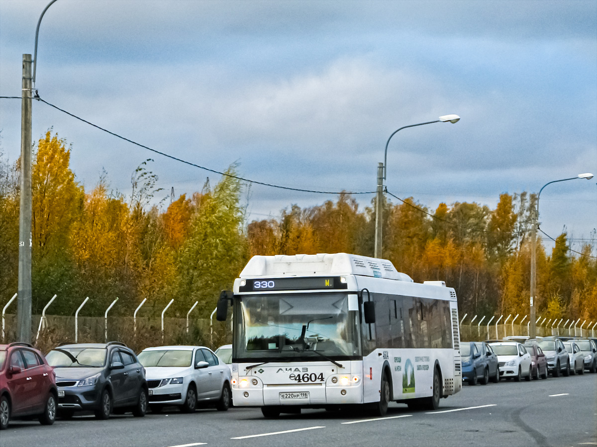 Санкт-Петербург, ЛиАЗ-5292.67 (CNG) № 4604