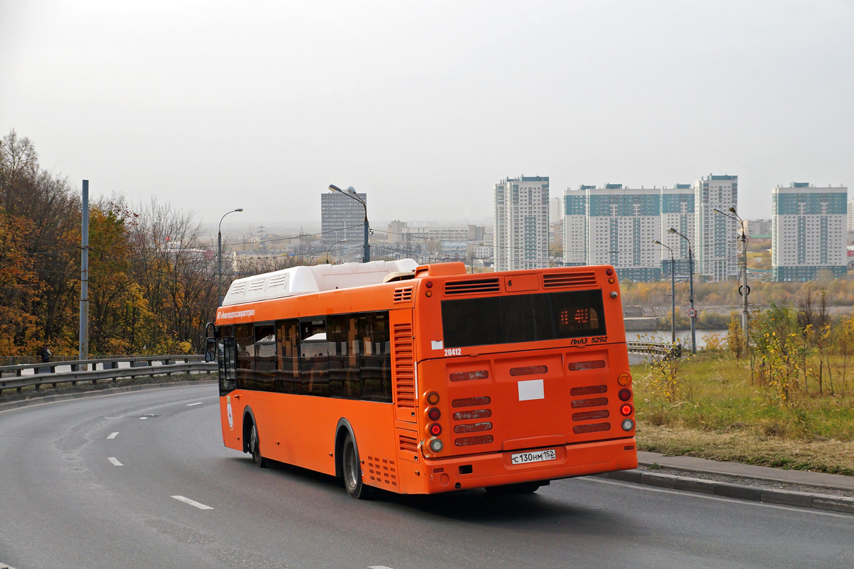 Нижегородская область, ЛиАЗ-5292.67 (CNG) № 20412