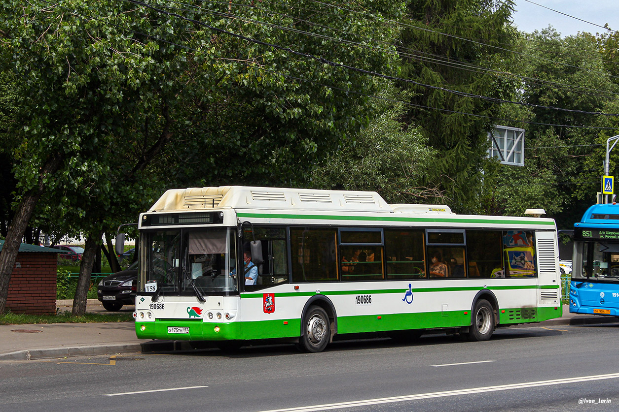 Moskwa, LiAZ-5292.71 Nr 190686