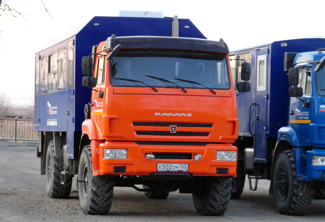 Приморский край, УЗСТ 5861 № Е 502 ОН 125
