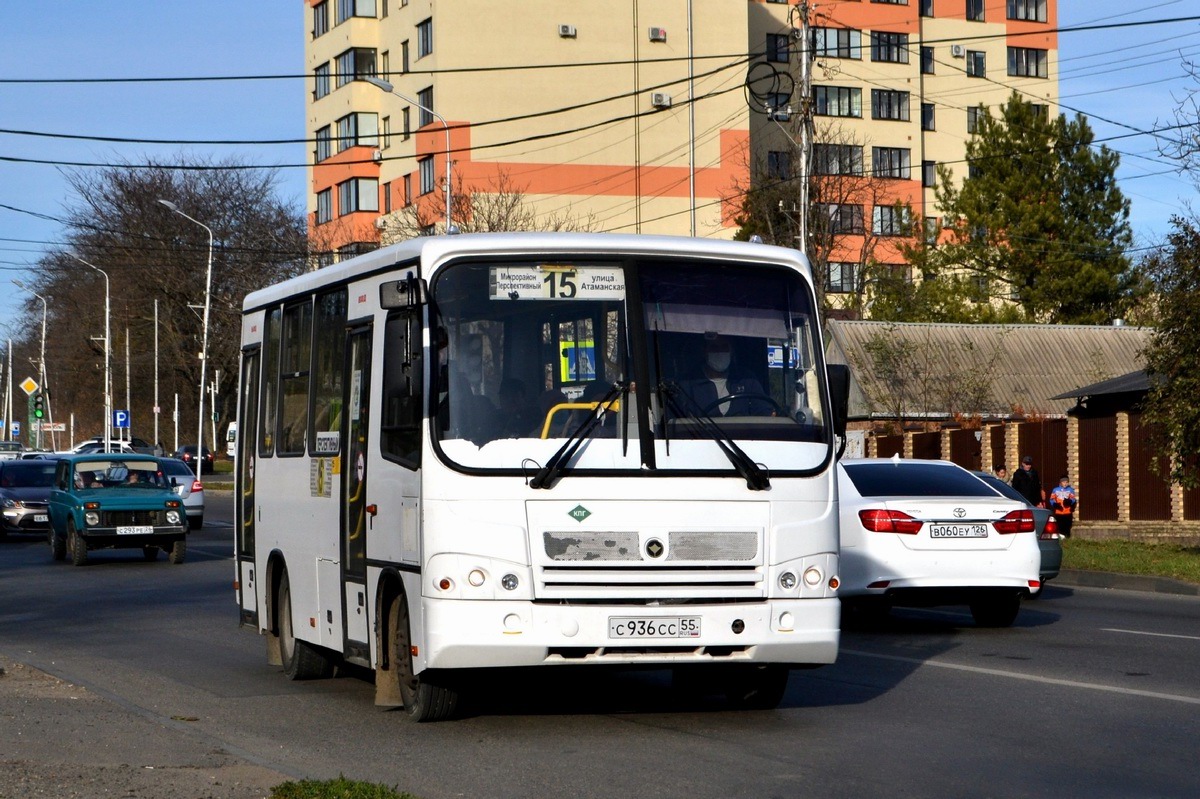 Stavropol region, PAZ-320302-08 Nr. С 936 СС 55