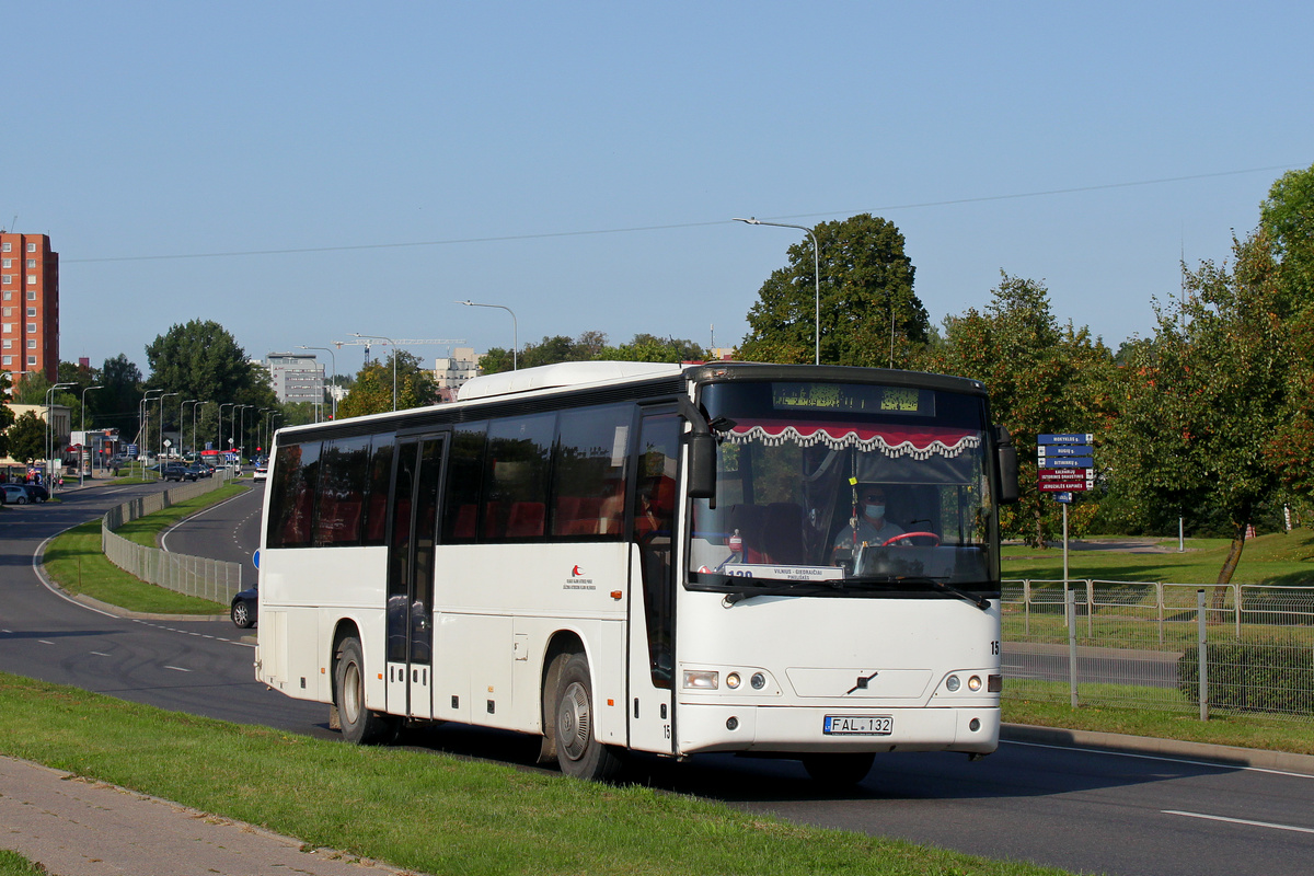 Литва, Volvo B10-400 № 15