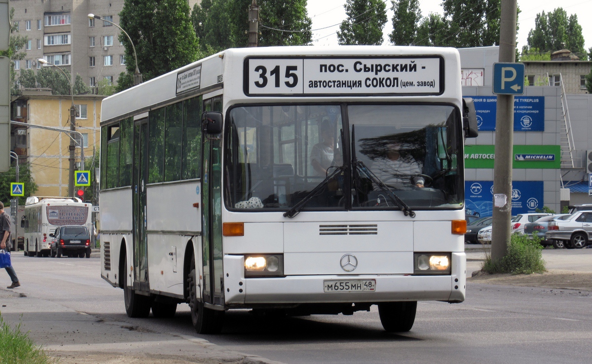 Липецкая область, Mercedes-Benz O405 № М 655 МН 48