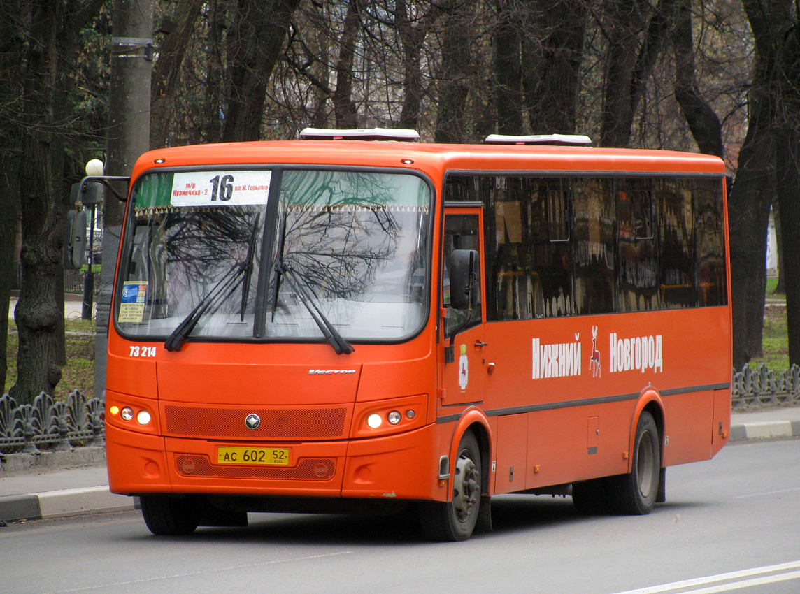 Нижегородская область, ПАЗ-320414-05 "Вектор" (1-2) № 73214