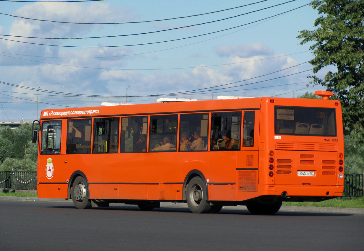 Нижегородская область, ЛиАЗ-5293.60 № 31028