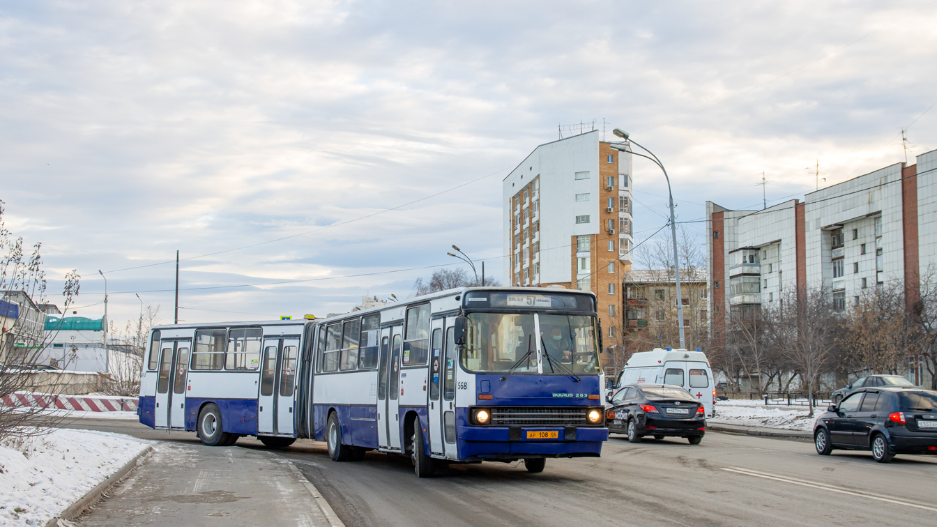 Свердловская область, Ikarus 283.10 № 568