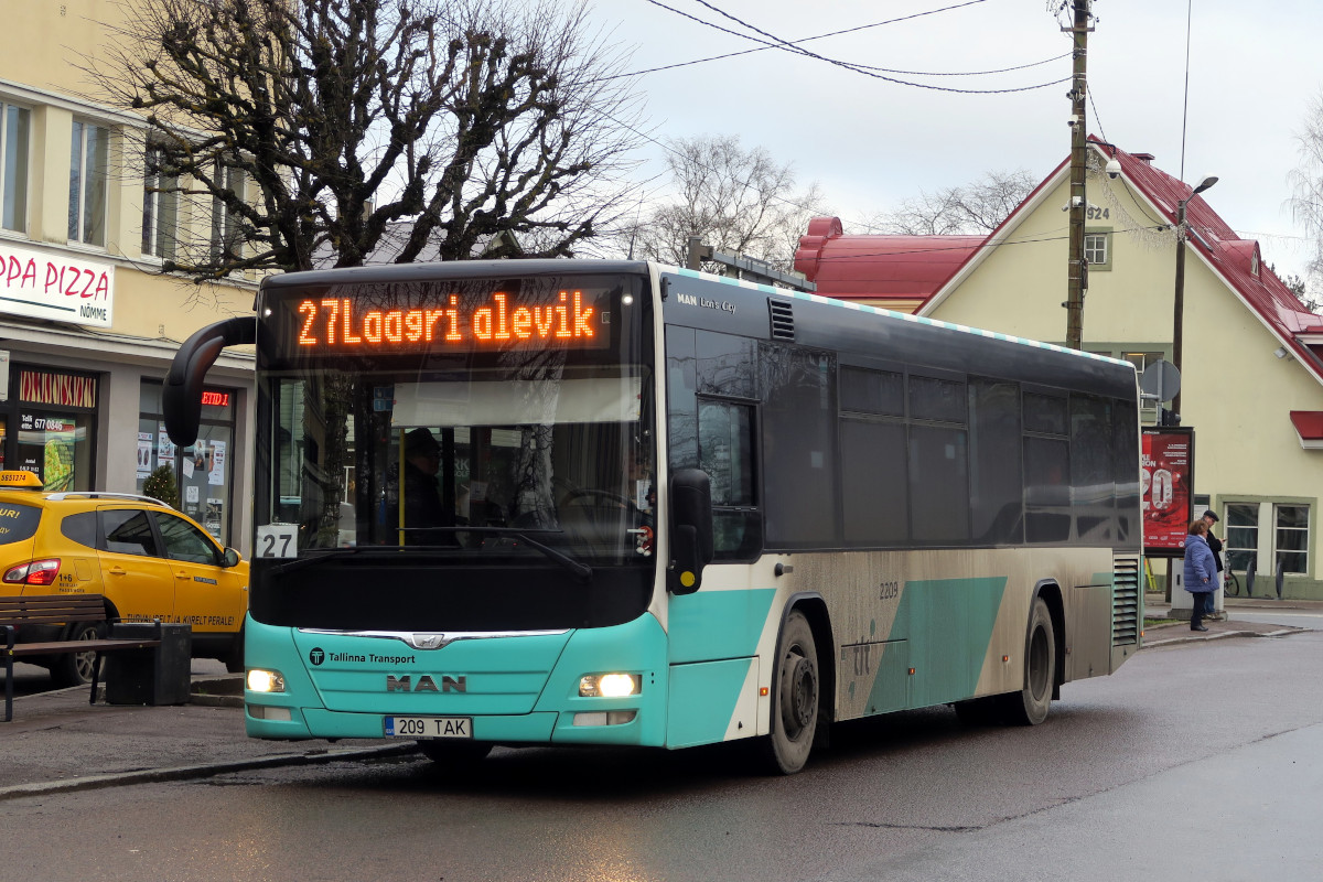 Эстония, MAN A78 Lion's City LE EL293 № 2209