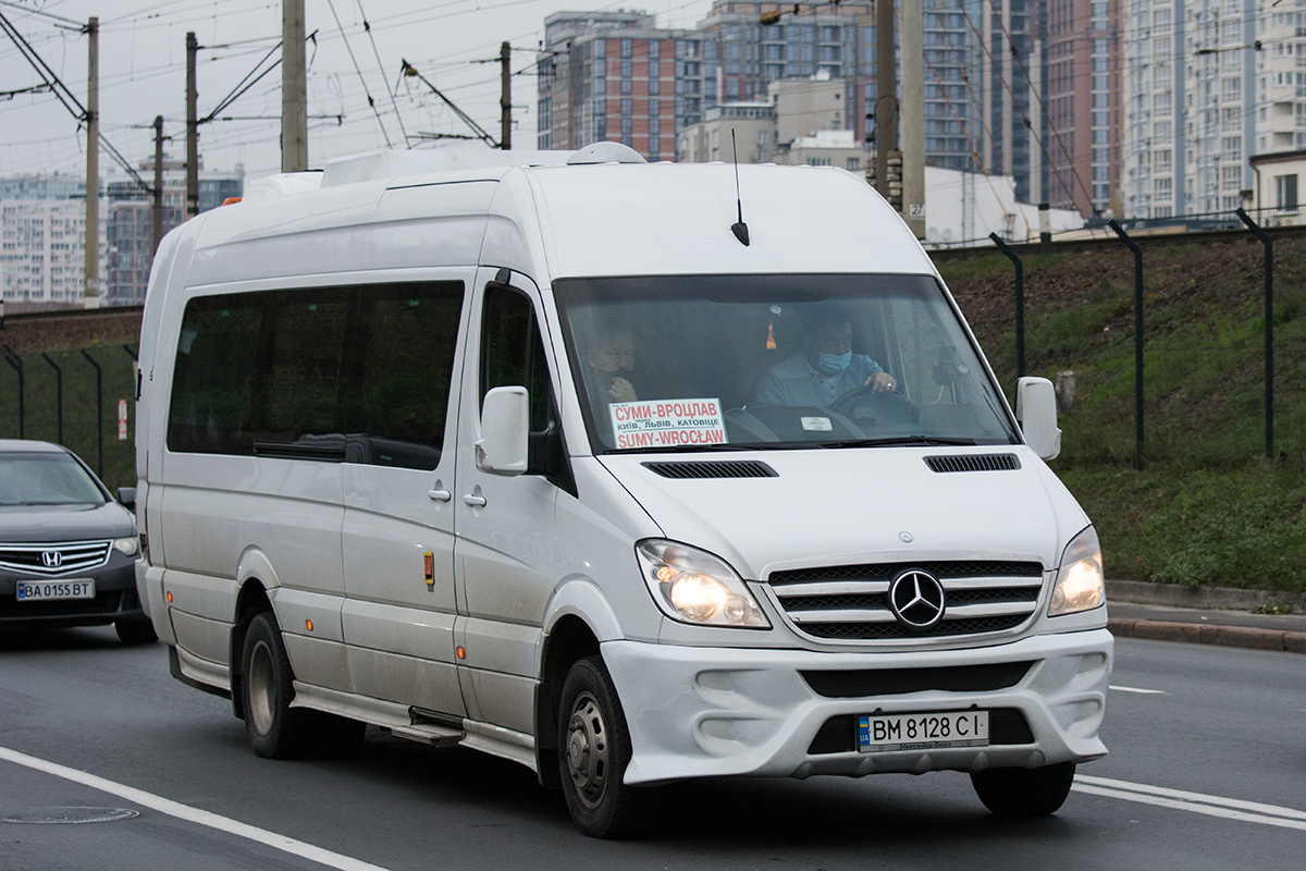 Сумская область, Mercedes-Benz Sprinter Transfer 55 № BM 8128 CI