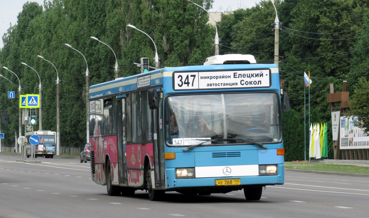 Lipetsk region, Mercedes-Benz O405N2 # АЕ 268 48