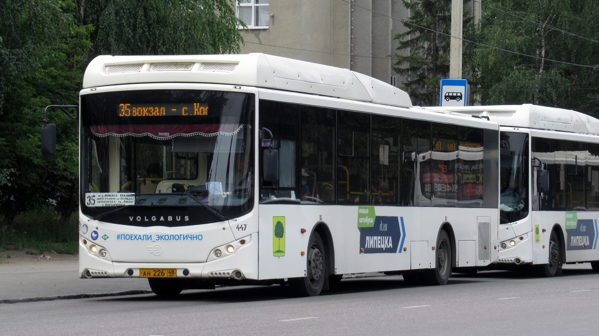 Липецкая область, Volgabus-5270.G2 (CNG) № 447