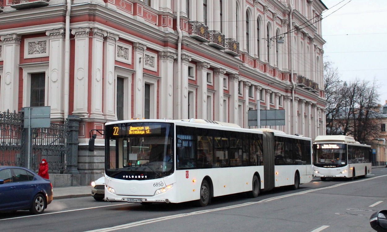 Санкт-Петербург, Volgabus-6271.05 № 6850