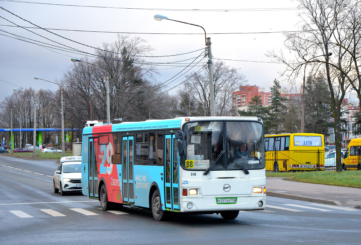 Санкт-Петербург, ЛиАЗ-5293.53 № 310