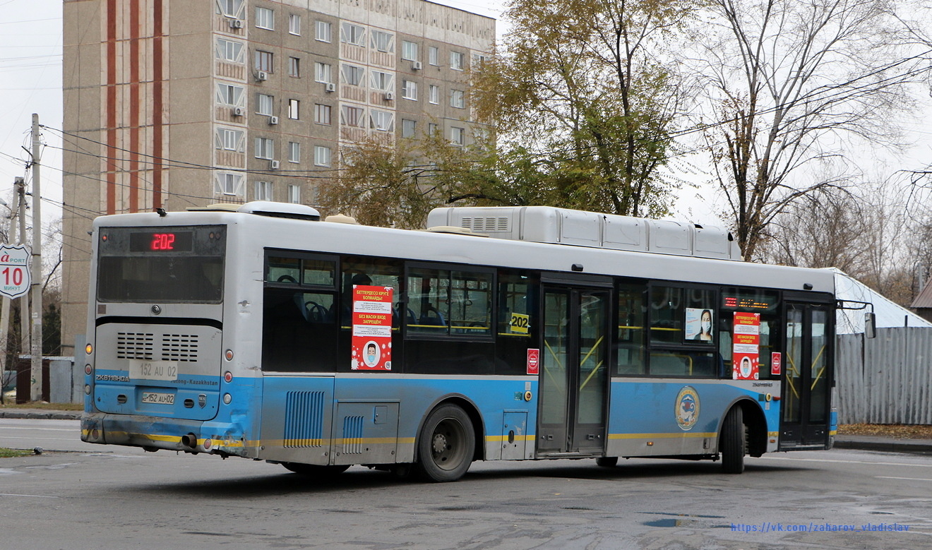 Алматы, Yutong ZK6118HGA № 747