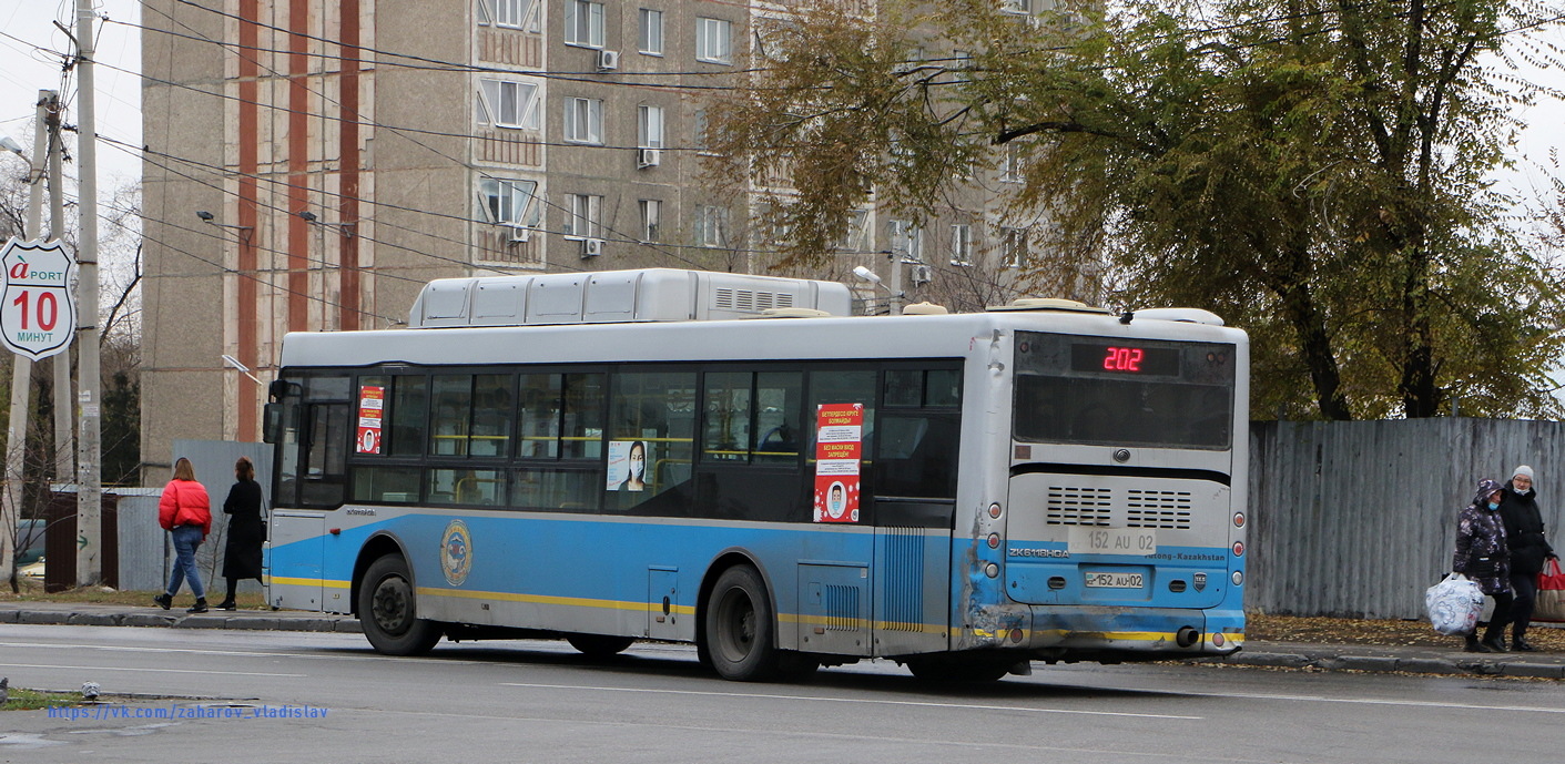 Алматы, Yutong ZK6118HGA № 747